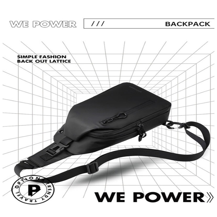 ~子甄彣璟~側背包1100-28 斜挎包 多功能大容量 斜背包 胸包 旅行包 防潑水 背包 錢包 單肩包 側肩包-細節圖4