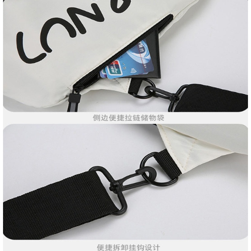 ~子甄彣璟~TAN側背包 斜挎包 斜背包 胸包 學生包 背包 錢包 單肩包 側肩包 休閑包 運動騎行包-細節圖5