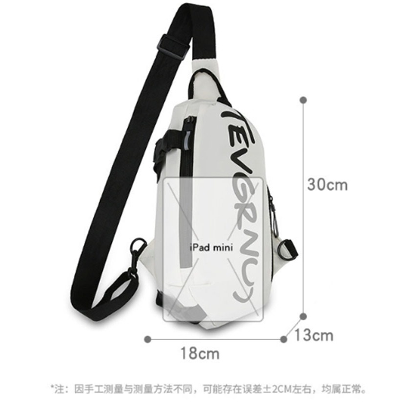 ~子甄彣璟~TAN側背包 斜挎包 斜背包 胸包 學生包 背包 錢包 單肩包 側肩包 休閑包 運動騎行包-細節圖10