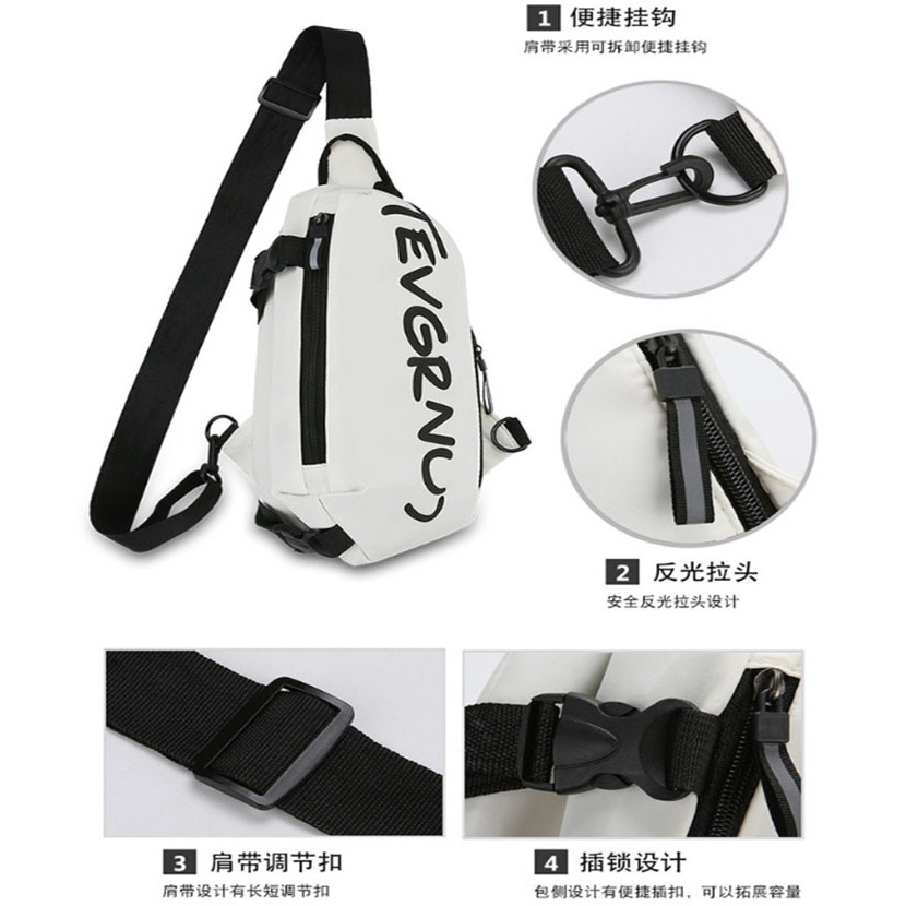 ~子甄彣璟~TAN側背包 斜挎包 斜背包 胸包 學生包 背包 錢包 單肩包 側肩包 休閑包 運動騎行包-規格圖10