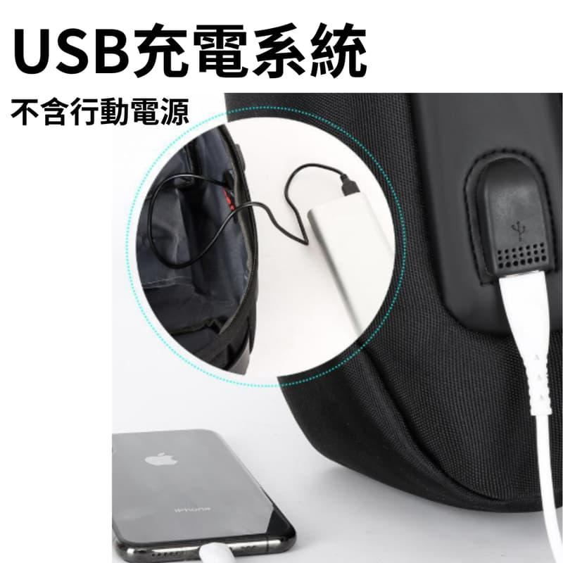 ~子甄彣璟~側背包9530 密碼鎖 斜挎包 多功能大容量 斜背包 胸包 旅行包 防潑水 背包 錢包 單肩包 側肩包-細節圖8