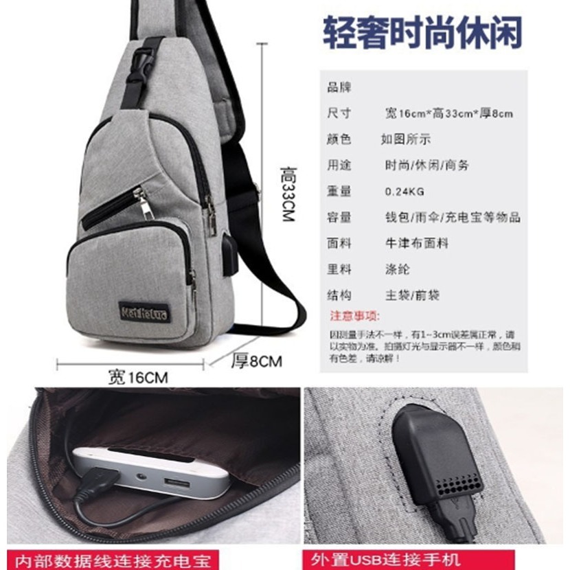 ~子甄彣璟~側背包Mei斜挎包 多功能大容量 斜背包 胸包 旅行包 防潑水 背包 錢包 單肩包 側肩包-細節圖4