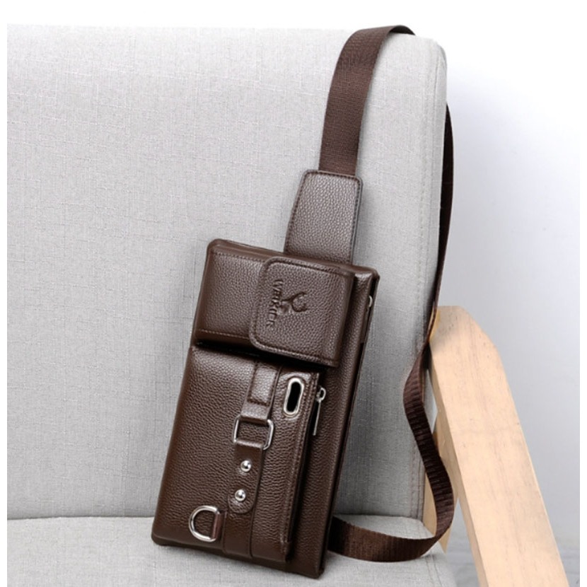 ~子甄彣璟~腰包 8110 側背包 斜挎包 多功能大容量 斜背包 胸包 旅行包 防潑水 背包 錢包 單肩包 側肩包-規格圖10