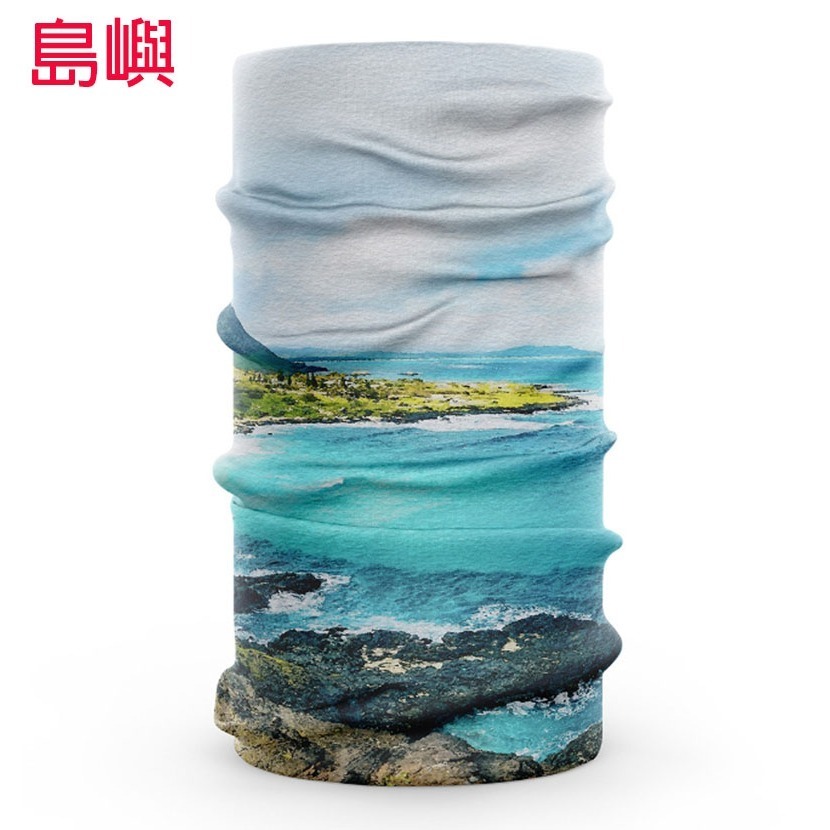 ~子甄彣璟~冰絲頭巾 冷感 透氣 防曬 魔術頭巾 防風防塵 騎行面罩 運動頭巾 頭套 圍脖 口罩 面罩 抗UV 透氣-規格圖10