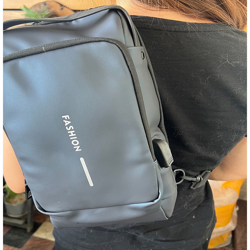 ~子甄彣璟~側背包X314 密碼鎖 斜挎包 多功能大容量 斜背包 胸包 旅行包 防潑水 背包 錢包 單肩包 側肩包-細節圖10