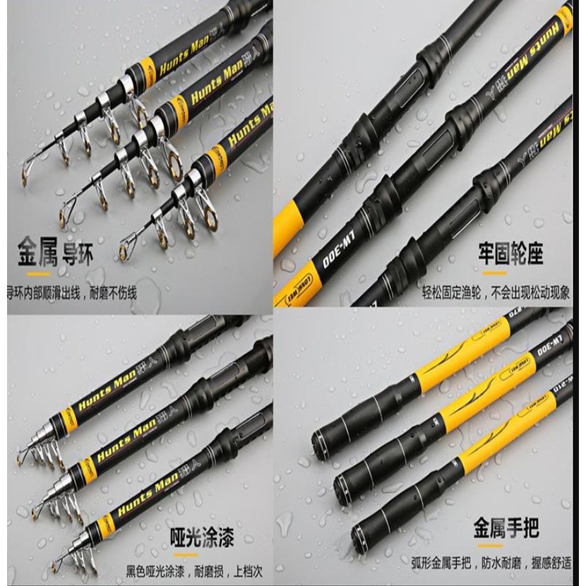 ~子甄彣璟~追風獵人賣場-金屬輪座 超硬魚竿 垂釣 碳素海竿超硬拋竿 遠投竿 釣魚竿 海釣 釣竿 海竿 魚竿-細節圖7