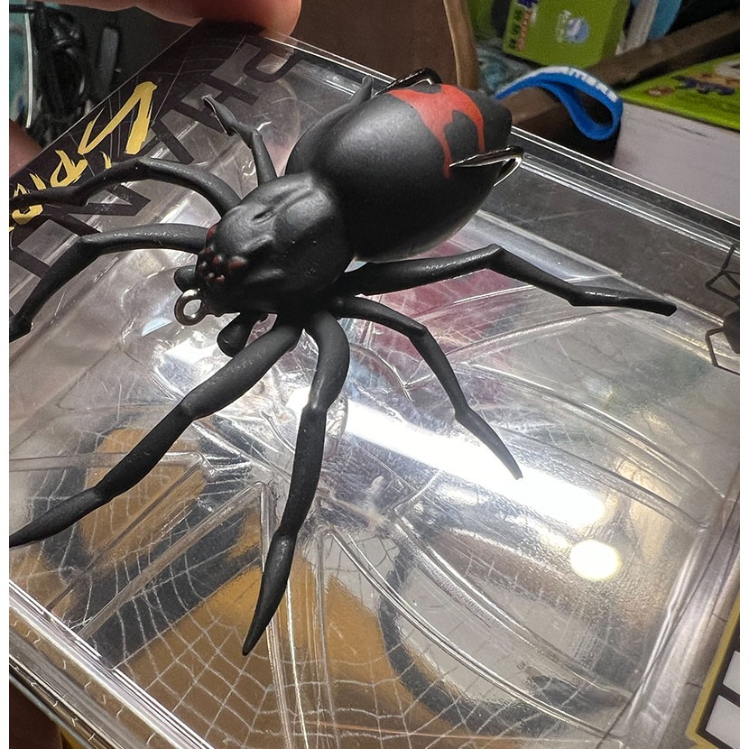 ~子甄彣璟~西子 美國浪刻蜘蛛 逼真感十足 仿真擬餌 魚餌 昆蟲 路亞餌 假餌 誘餌 仿生餌 專制翹嘴-細節圖7