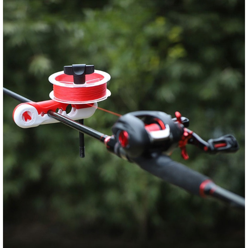 ~子甄彣璟~上線器 硅膠護竿升級款 紡車輪 魚線上線器 捲線器 退線機 路亞捲線器 繞線器 釣魚捲線器 纏線器-細節圖6