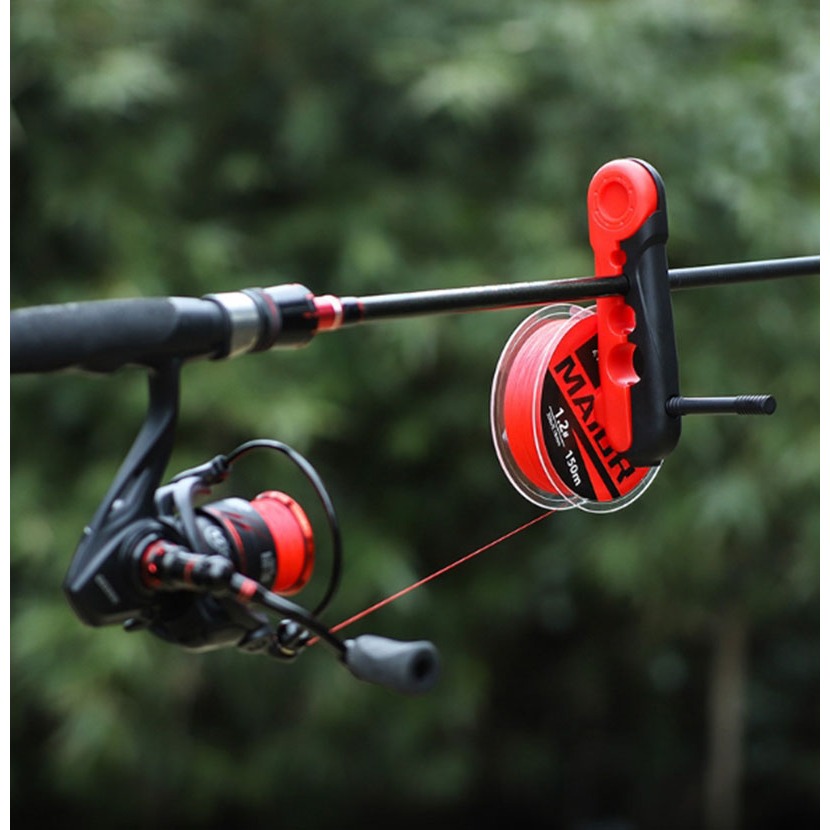 ~子甄彣璟~上線器 硅膠護竿升級款 紡車輪 魚線上線器 捲線器 退線機 路亞捲線器 繞線器 釣魚捲線器 纏線器-細節圖7