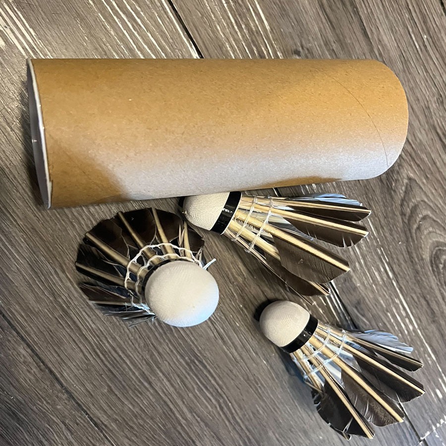 黑色羽毛3只1桶