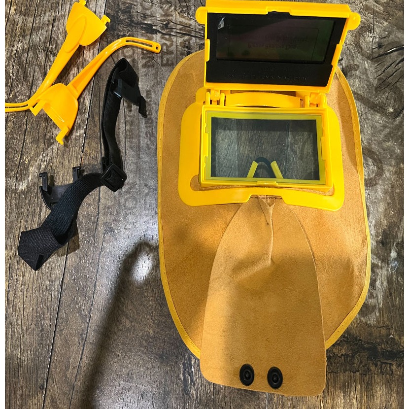 ~子甄彣璟~電焊面具 氬弧焊 電銲帽 電焊面罩 CO2 手電銲 氬銲 氬焊 勞保防護用品 焊工帽 電焊帽 防強光-規格圖11