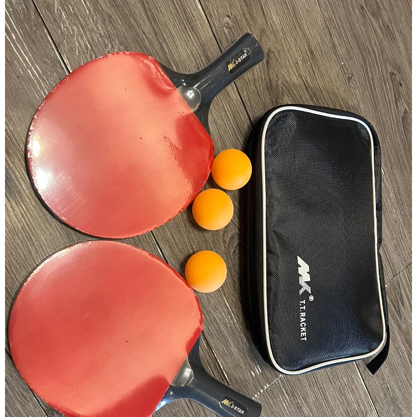 ~子甄彣璟~MK 乒乓球拍 練習長柄 短柄一組2支 比賽用單拍 橫拍 直拍 長柄橫拍 短柄直拍 桌球 球拍 對拍套裝-規格圖9