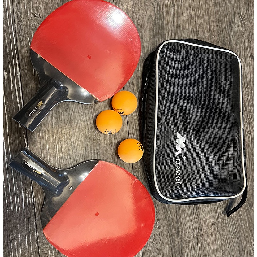 ~子甄彣璟~MK 乒乓球拍 練習長柄 短柄一組2支 比賽用單拍 橫拍 直拍 長柄橫拍 短柄直拍 桌球 球拍 對拍套裝-規格圖9