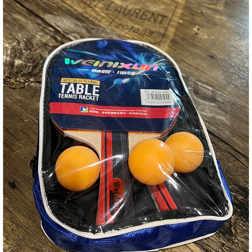 ~子甄彣璟~初學者 雙拍 乒乓球拍 練習長柄一組2支 橫拍 直拍 長柄橫拍 桌球 球拍 乒乓球 對拍套裝-細節圖6