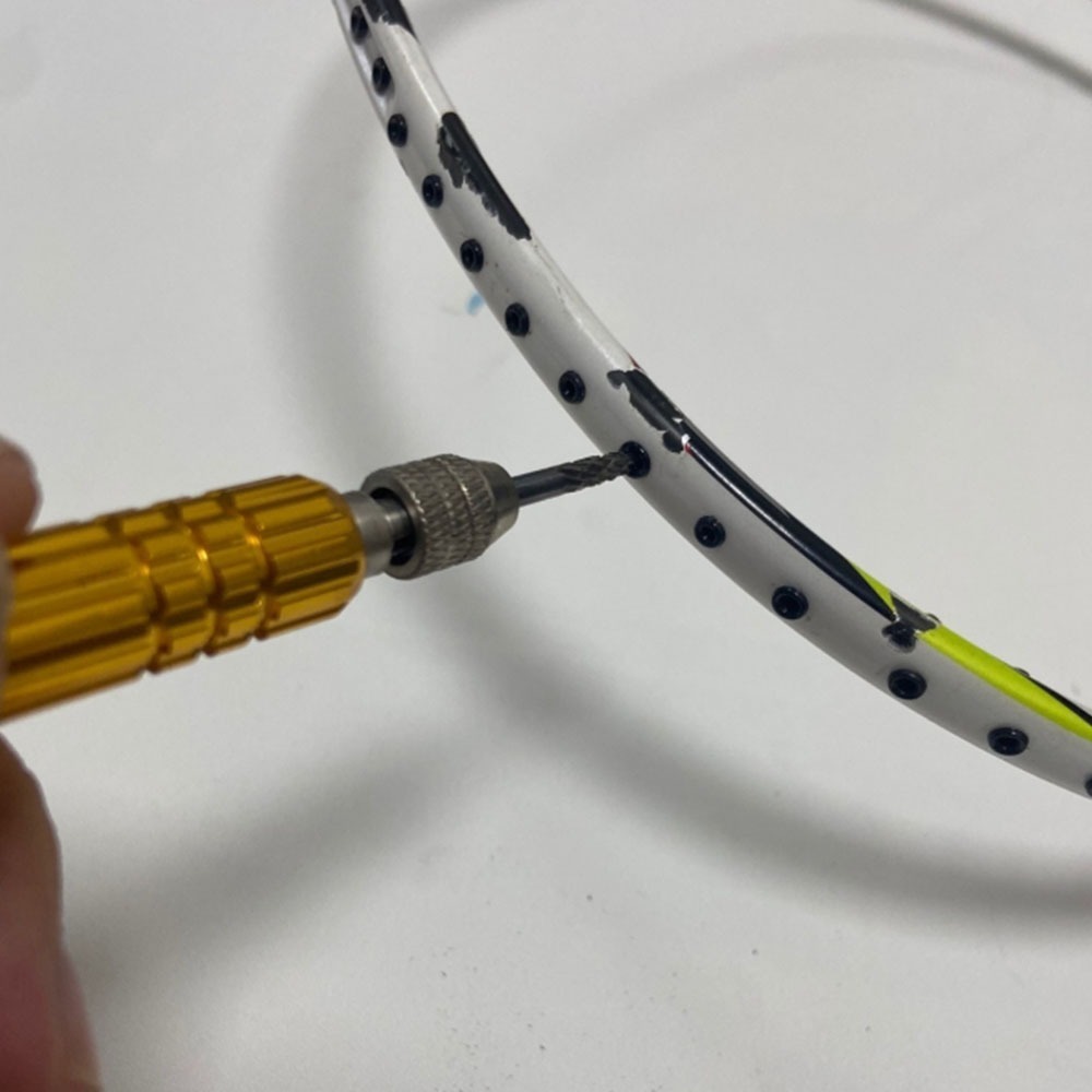 ~子甄彣璟~轉釘器 護線管釘 取釘器 羽毛球拍 護線管 單線管 雙線管通用 拔釘器 維修工具-細節圖5