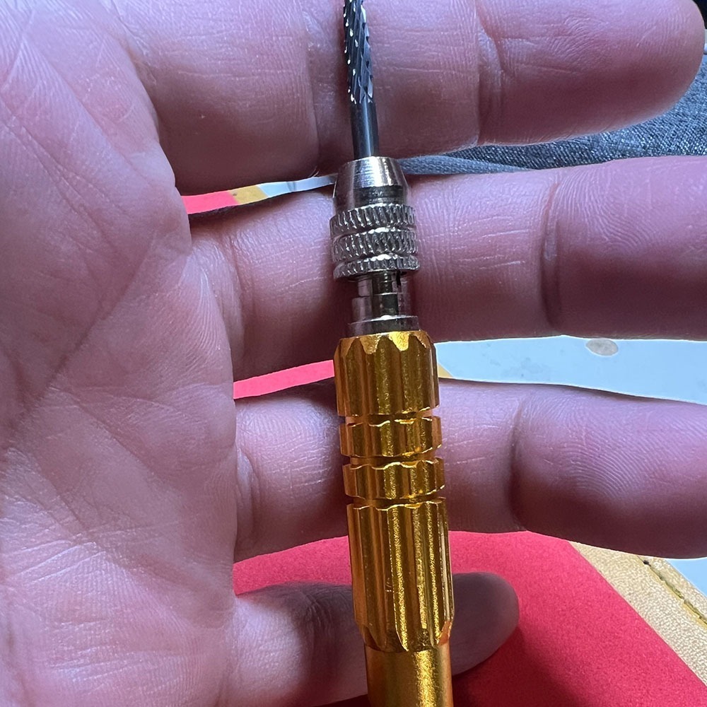 ~子甄彣璟~轉釘器 護線管釘 取釘器 羽毛球拍 護線管 單線管 雙線管通用 拔釘器 維修工具-細節圖8