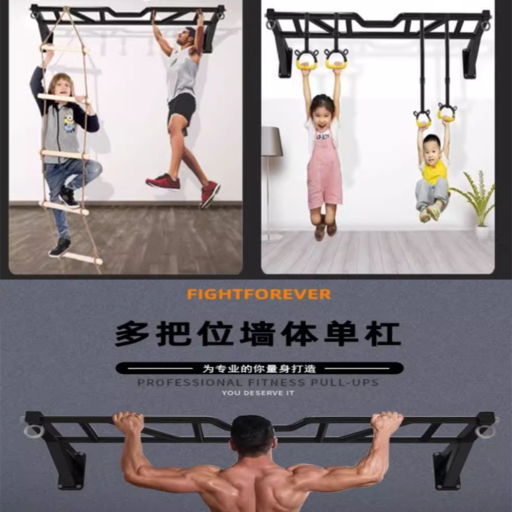 ~子甄彣璟~拳擊沙包架 沙袋架 水球架 門上牆體單杠 引體向上 攀爬架 單杆家用健身器-細節圖9