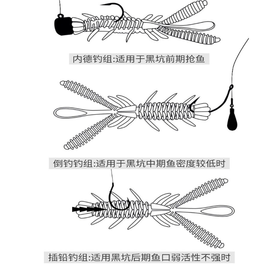 ~子甄彣璟~浮水蝦15條 腥臭 黑坑利器 路亞軟餌 仿生軟餌 假餌 針尾蟲 軟蟲 軟餌 誘餌-細節圖11