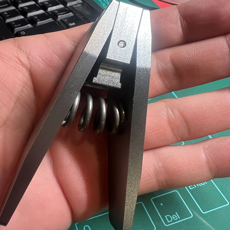 ~子甄彣璟~拉線四齒飛夾 羽毛球拍 手工 穿線拉線機 固定夾子 羽毛球 纏線機器配件 飛夾 固定夾-細節圖6