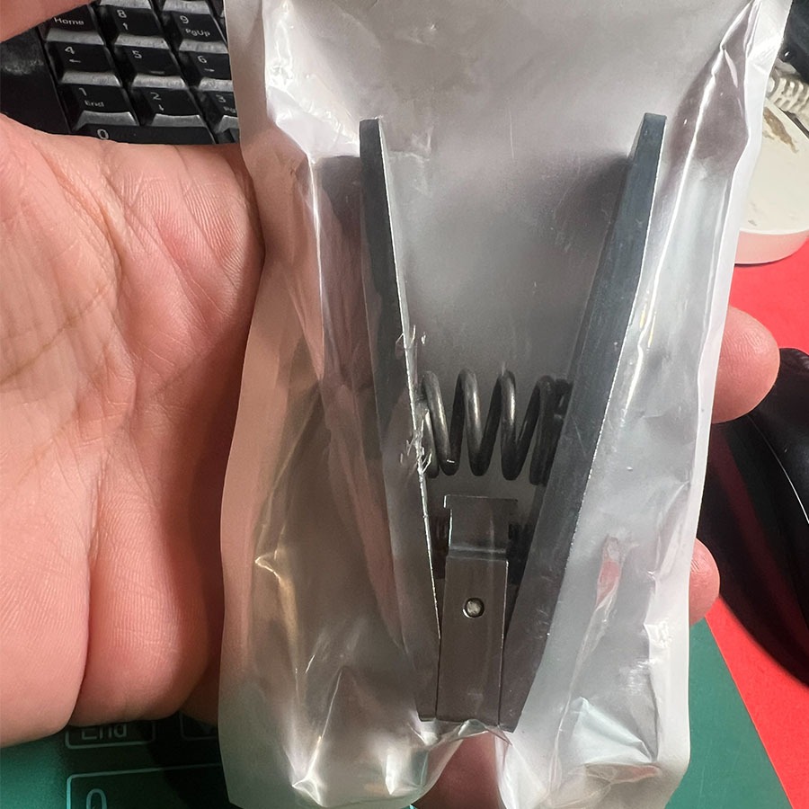 ~子甄彣璟~拉線四齒飛夾 羽毛球拍 手工 穿線拉線機 固定夾子 羽毛球 纏線機器配件 飛夾 固定夾-細節圖7