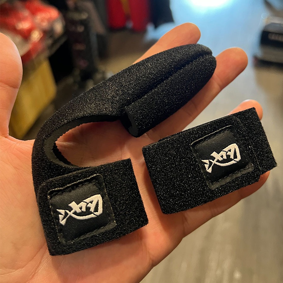 池刃-束竿帶+護竿帽(黑色)