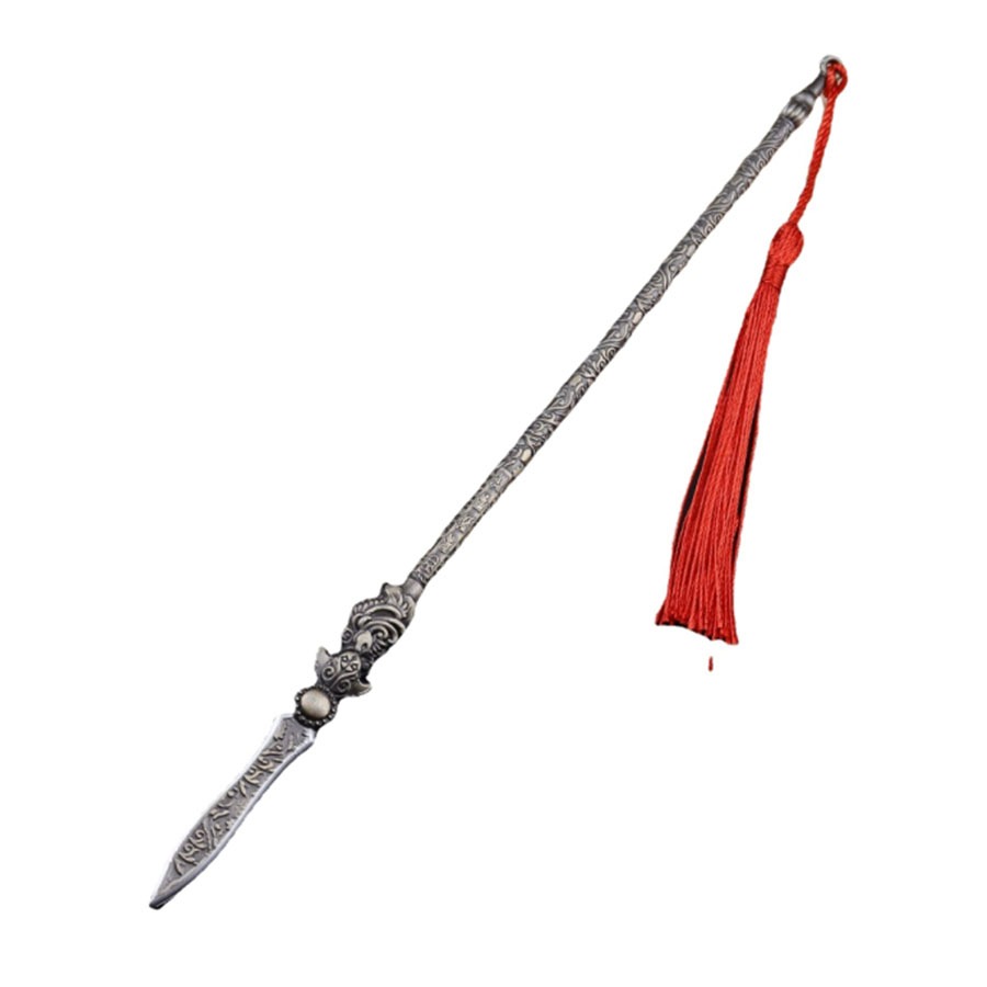 ~子甄彣璟~三國志 五虎將 常山趙子龍 趙雲 成名器 百鳥朝鳳槍 珍藏品 工藝品 模型擺件 生日禮物 交換禮物-細節圖2