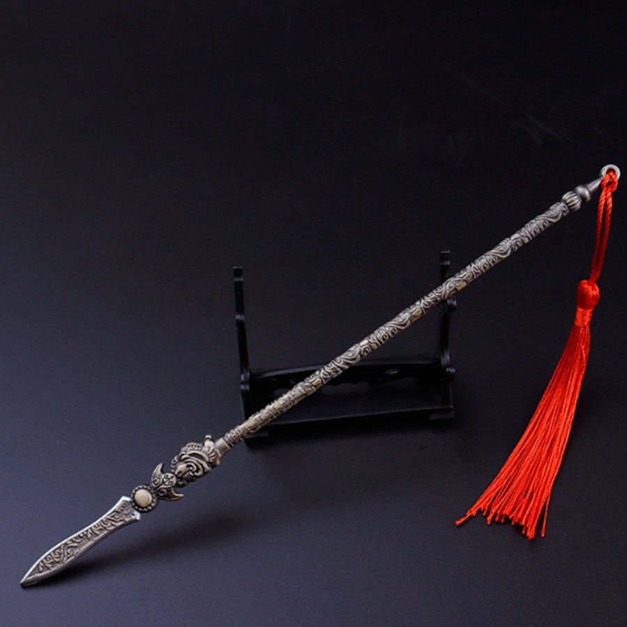 ~子甄彣璟~三國志 五虎將 常山趙子龍 趙雲 成名器 百鳥朝鳳槍 珍藏品 工藝品 模型擺件 生日禮物 交換禮物-細節圖3