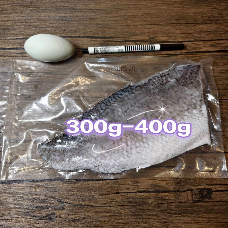~子甄彣璟~金目鱸魚 滿1500元 免運 帶皮鱸魚片 100-400g 去刺 鱸魚片 鱸魚 清肉 鱸魚排 高蛋白 脂肪低-規格圖11
