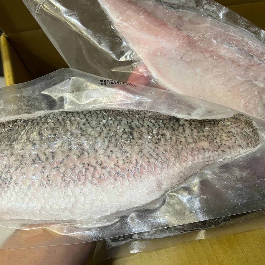 ~子甄彣璟~見說明再下單-金目鱸魚 帶皮鱸魚片 100-400g 去刺 鱸魚片 鱸魚 清肉 鱸魚排 高蛋白 脂肪低-細節圖5