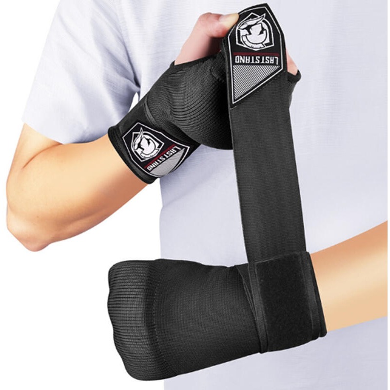 ~子甄彣璟~FRISKY 懶人快速纏手帶 凝膠手套 半指拳套 護手布 拳鋒 護拳鋒 拳擊 護手套 格鬥 散打 泰拳 護具-規格圖11