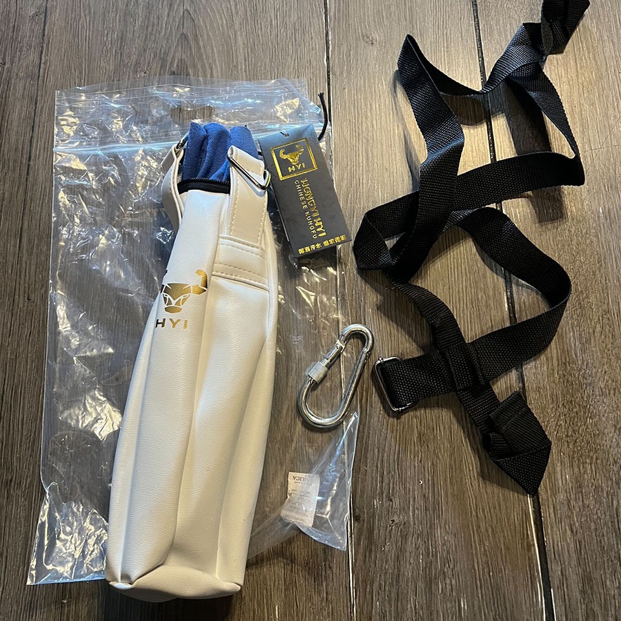 ~子甄彣璟~迷你梨形沙袋 拳擊 小沙袋 閃躲 反映球 反應沙包 吊式家用梨形沙包 拳擊 空心沙包-細節圖6