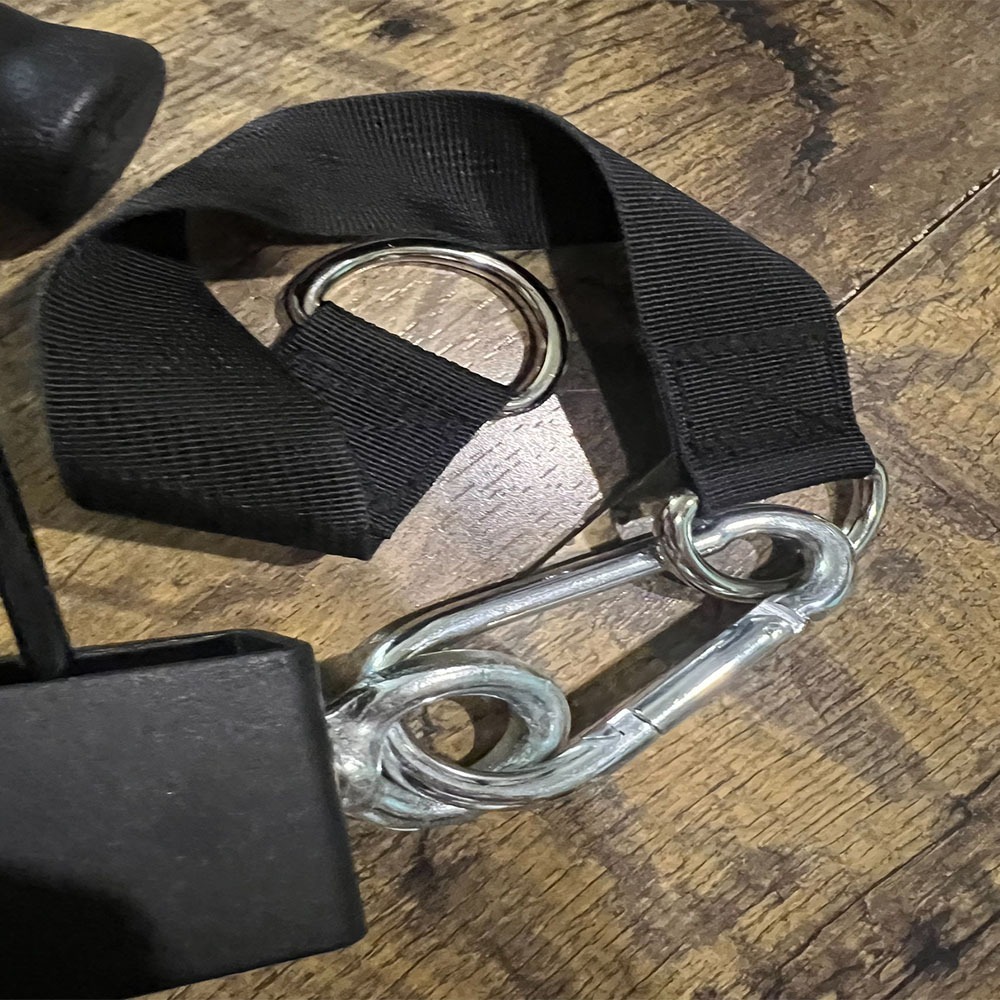 ~子甄彣璟~自制健身器材 健身房 改裝 配件 DIY 家用高位下拉飛鳥 器械滑輪 鋼絲繩 鈴片托-細節圖2