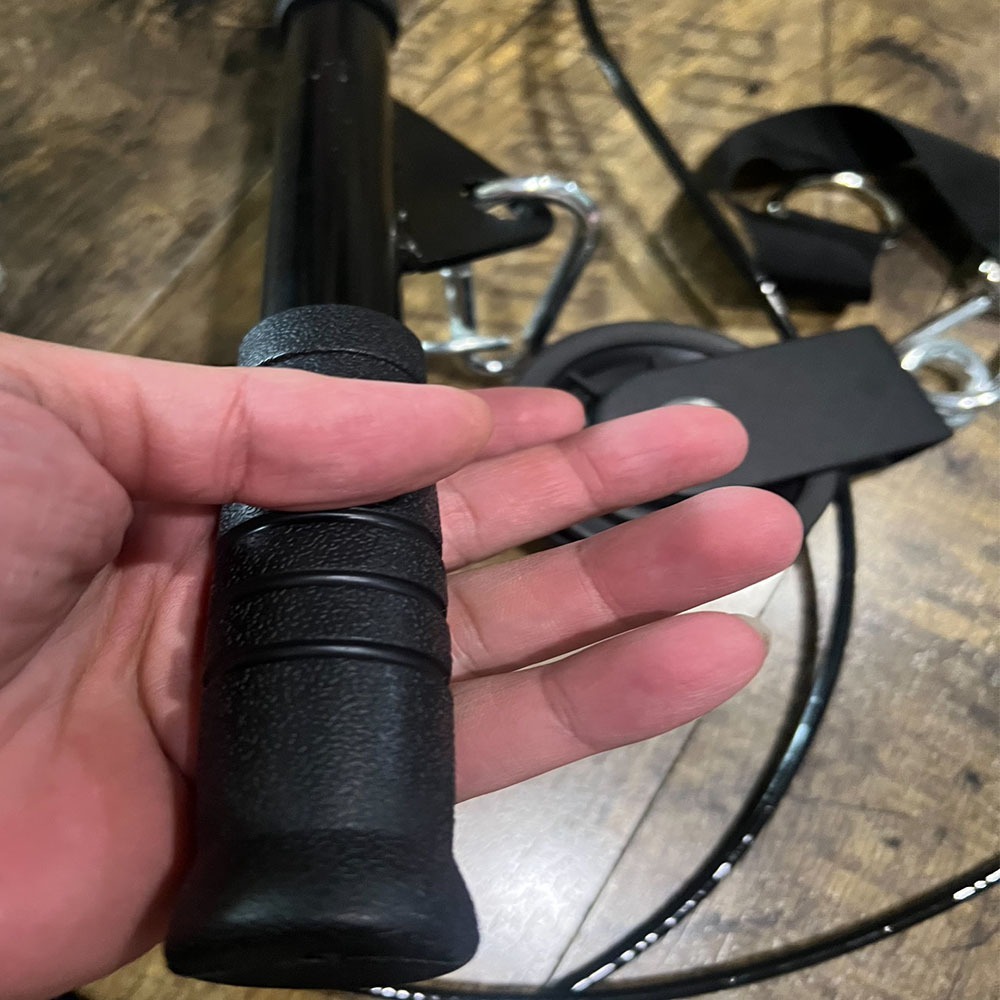 ~子甄彣璟~自制健身器材 健身房 改裝 配件 DIY 家用高位下拉飛鳥 器械滑輪 鋼絲繩 鈴片托-細節圖5