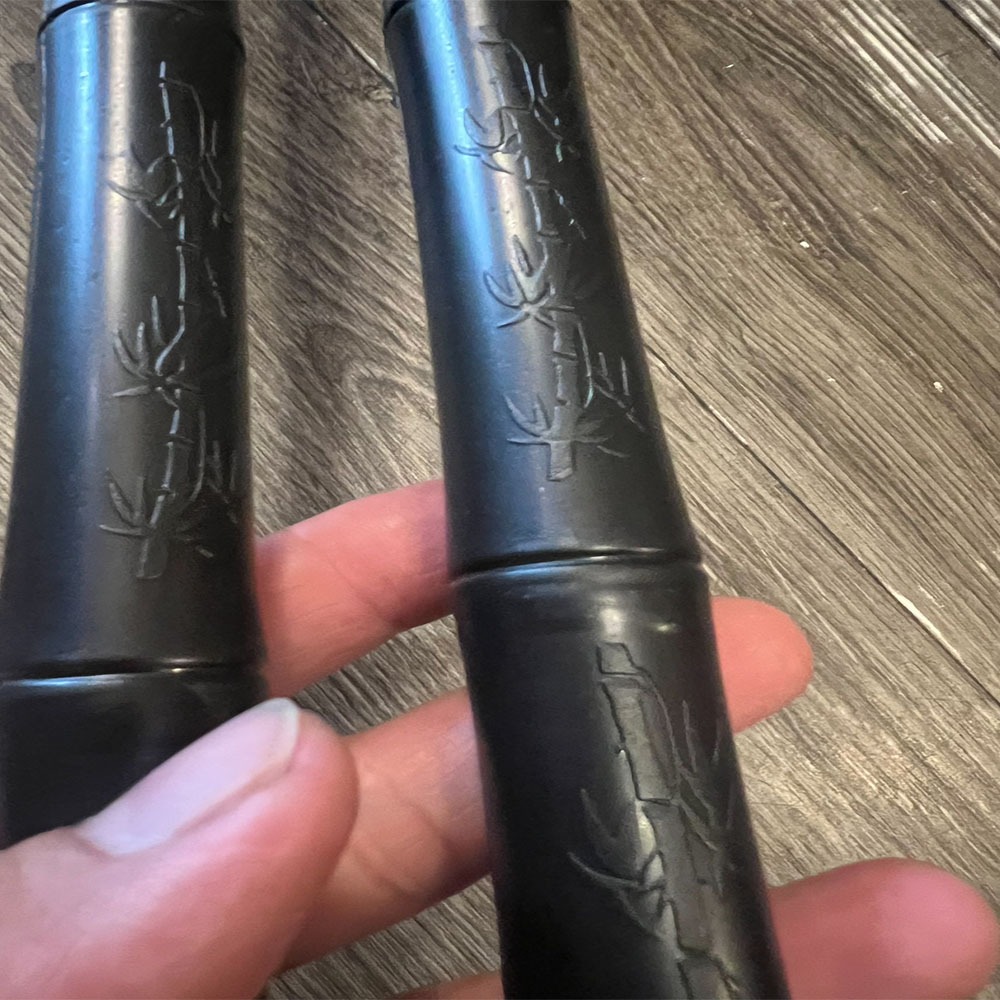 ~子甄彣璟~龍裕塑鋼 防衛練習短棍 一對價格 DRAGON STEEL 菲律賓魔杖 武術棍 防身棍 運動健身-細節圖4