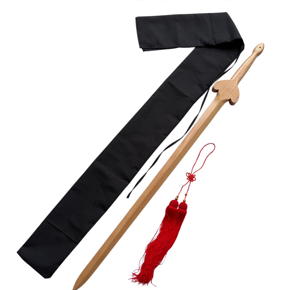 ~子甄彣璟~實心木劍 安全木劍 太極劍 堅硬耐摔 武術練習 木劍 太極拳  武術劍 練功劍 劍 晨練劍 表演劍 未開刃-細節圖10