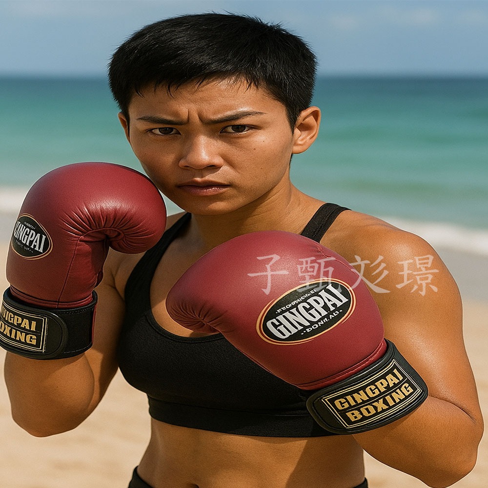 ~子甄彣璟~GINGPAI 阿瓦旗艦系列 拳套 拳擊 手套 搏擊 散打 泰拳 格鬥 散打 健身運動-細節圖2