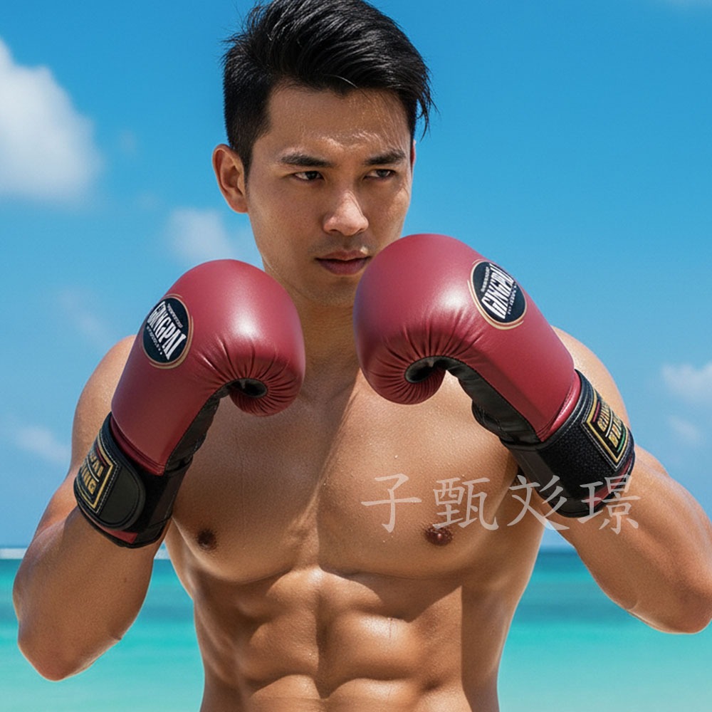 ~子甄彣璟~GINGPAI 阿瓦旗艦系列 拳套 拳擊 手套 搏擊 散打 泰拳 格鬥 散打 健身運動-細節圖3