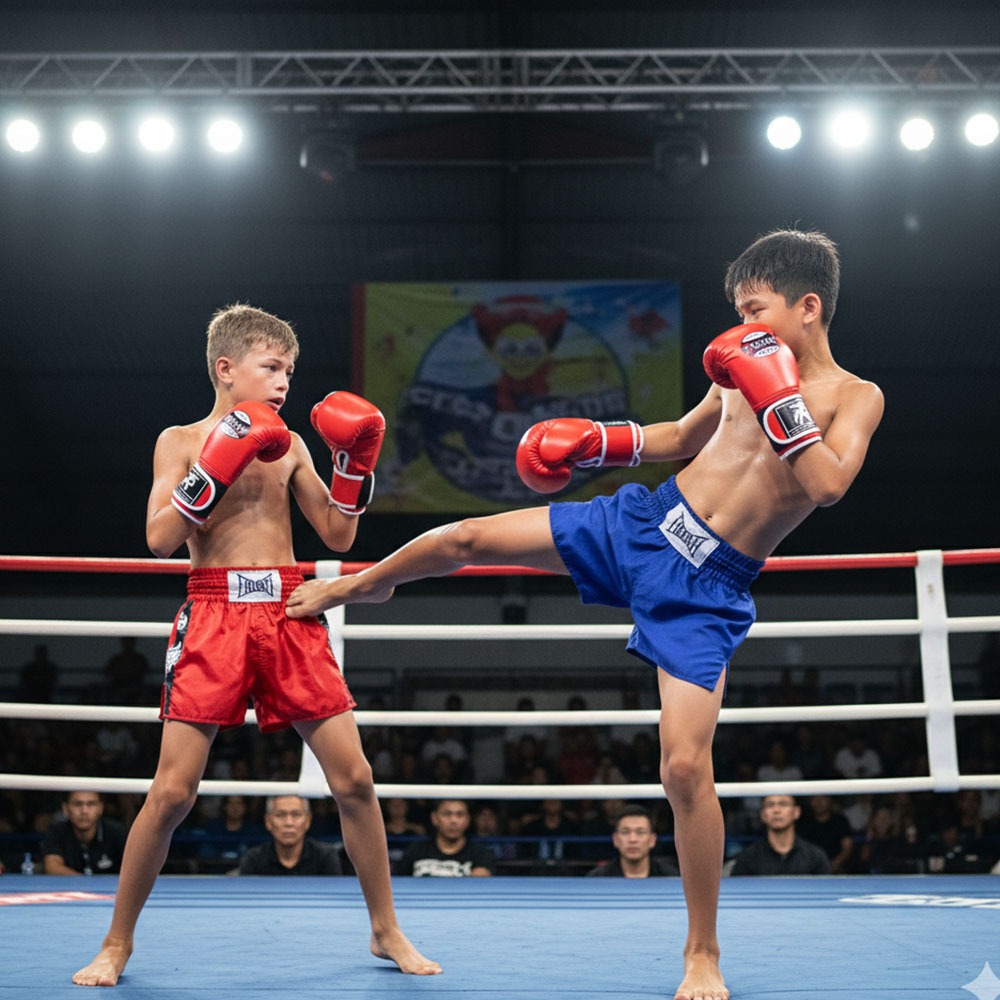 ~子甄彣璟~FRISKY 兒童拳套 高顏值 防爆耐磨 拳擊 手套 搏擊 散打 泰拳 格鬥 散打 健身運動-細節圖3