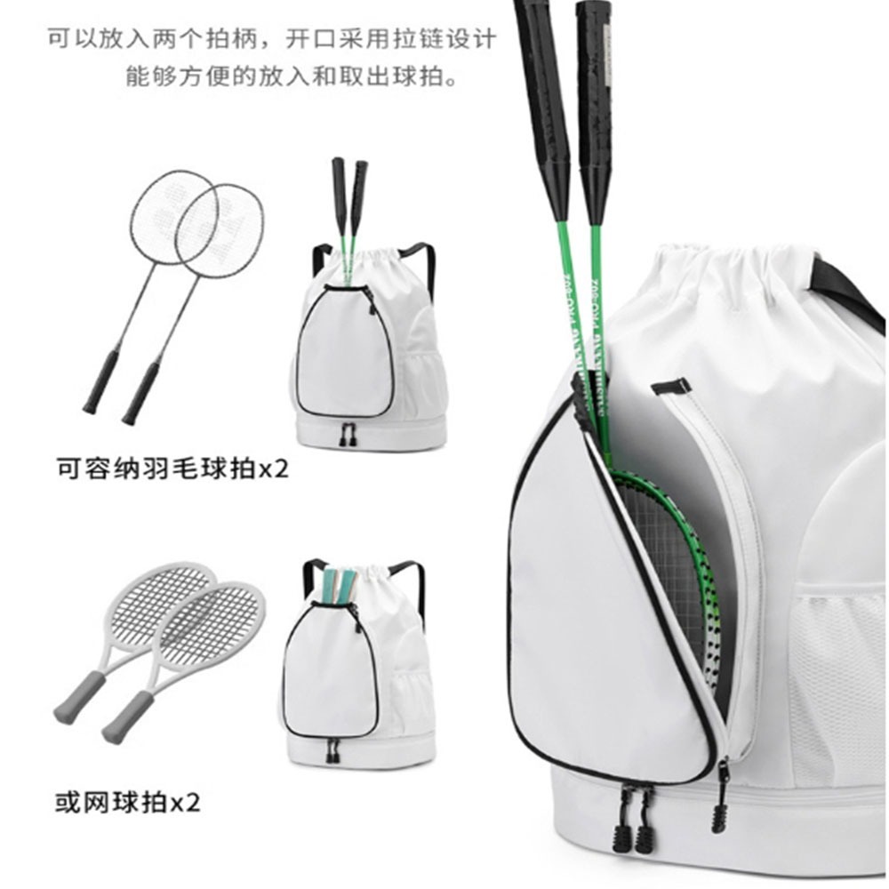 ~子甄彣璟~多功能運動背包 羽毛球包 鞋倉 雙肩包 羽毛球拍套 球袋 羽毛球包 羽毛球袋 羽毛球拍袋-細節圖4