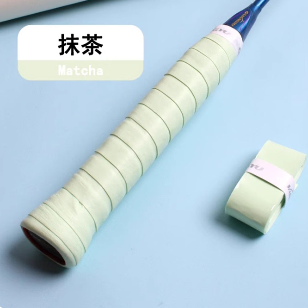 ~子甄彣璟~高顏值 馬卡龍手膠帶 防滑 吸汗帶 羽毛球拍 魚竿 網球拍 魚竿 釣竿握把 棒球棍 纏把帶-規格圖11