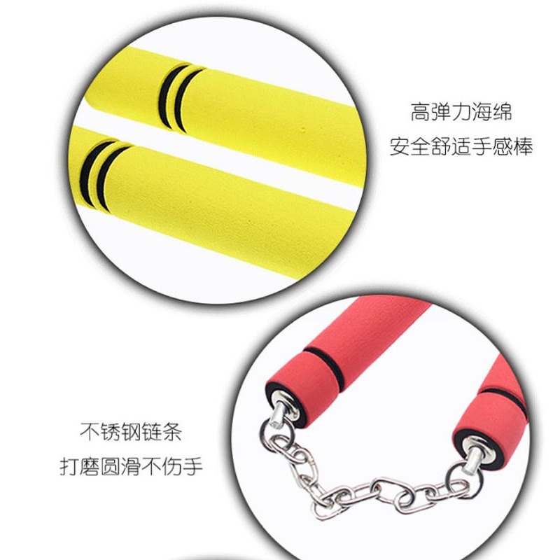 ~子甄彣璟~海綿雙節棍 成人 兒童 初學者練習棍 武術用品 李小龍 雙截棍 二節棍 練短棍 功夫棍 武術棍 練習棍 散打-細節圖3