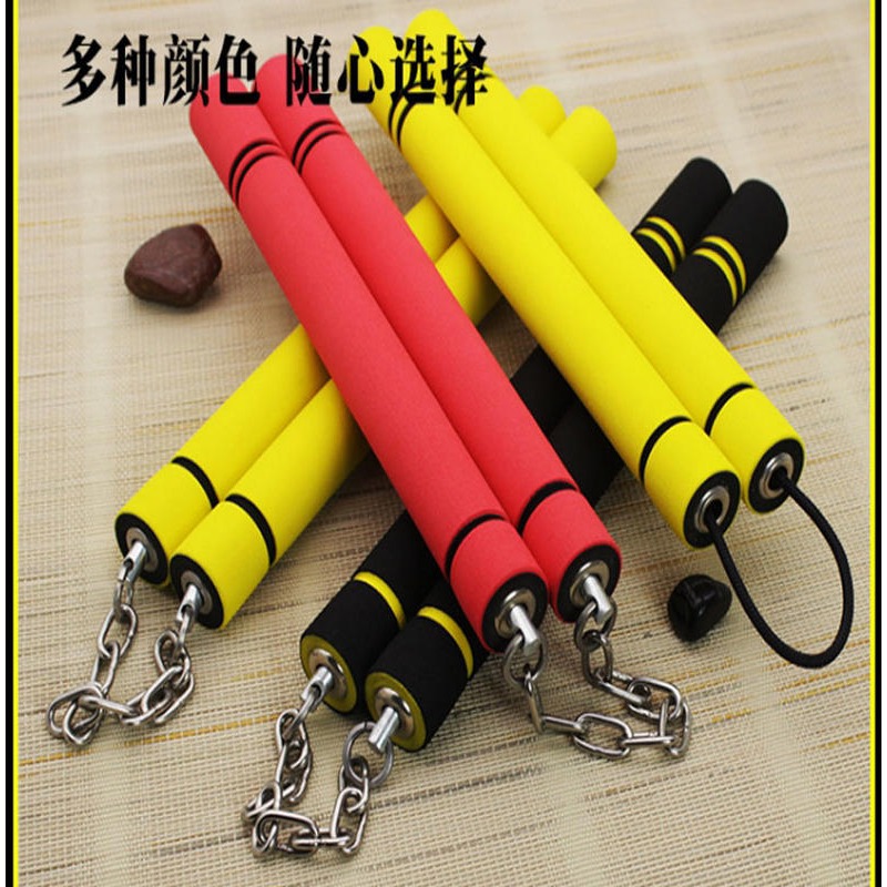 ~子甄彣璟~海綿雙節棍 成人 兒童 初學者練習棍 武術用品 李小龍 雙截棍 二節棍 練短棍 功夫棍 武術棍 練習棍 散打-細節圖5