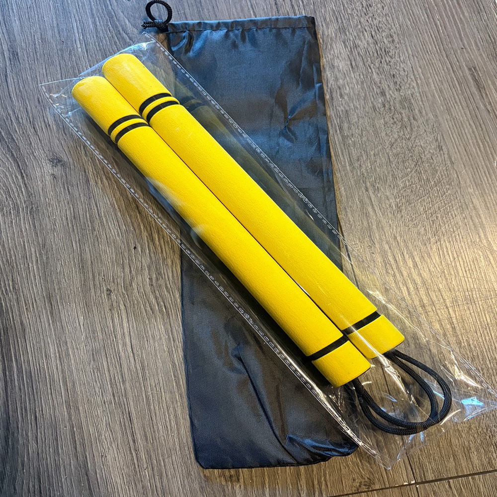 ~子甄彣璟~海綿雙節棍 成人 兒童 初學者練習棍 武術用品 李小龍 雙截棍 二節棍 練短棍 功夫棍 武術棍 練習棍 散打-規格圖11