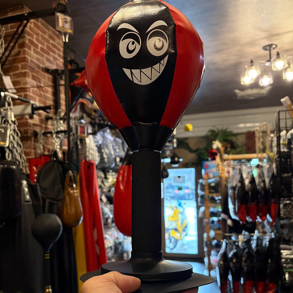 ~子甄彣璟~升級款 桌面拳擊速度球 辦公室 吸盤式 反應球 解壓 洩憤 出氣神器 紓壓 發洩 減壓 宣泄球-細節圖6