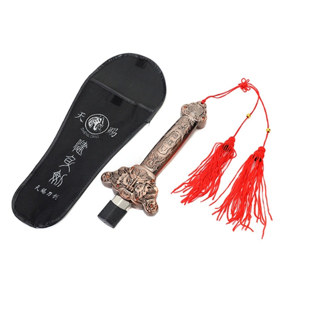 ~子甄彣璟~ 太極劍 晨練太極拳 不銹鋼伸縮劍 太極拳武術用品 功夫劍 輕伸縮劍 武術劍 練功劍 玩具劍 晨練劍 未開刃-細節圖2