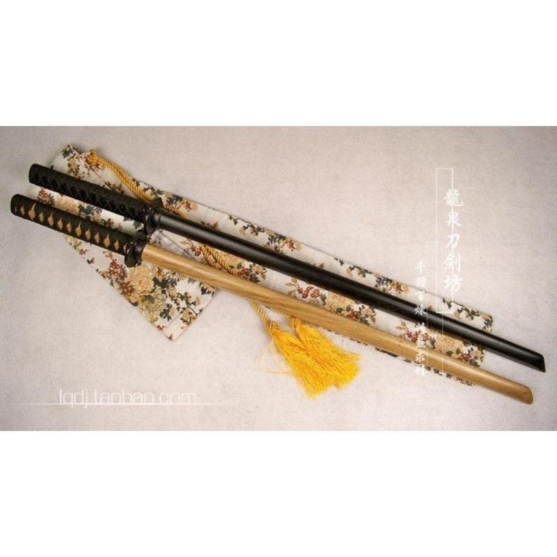 ~子甄彣璟~ 安全木刀 居合道 日本木刀 劍道木刀 Cosplay道具 木劍 晨練木刀 練習劍 武術表演 不開鋒-細節圖4