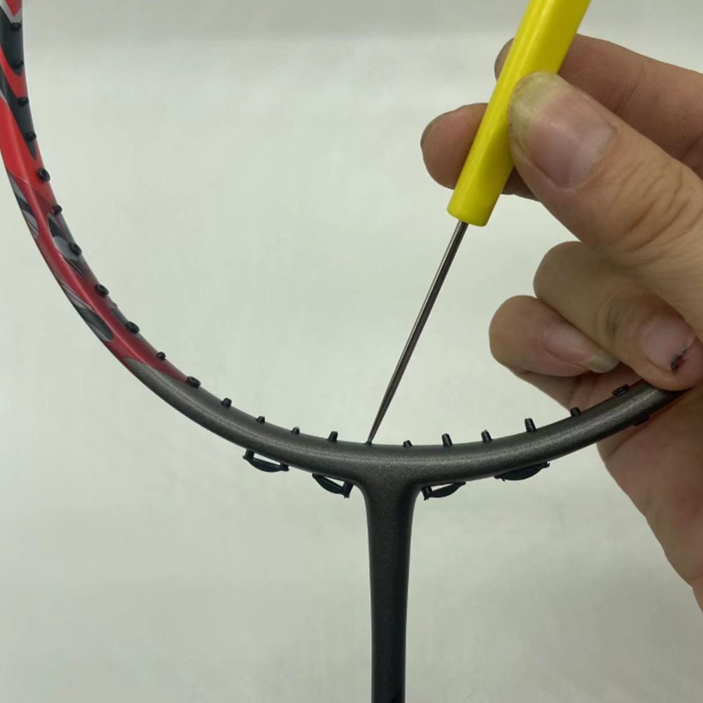 ~子甄彣璟~羽毛球導針錐 解決穿線孔阻塞 網球 羽毛球拍理線錐 穿線錐 挑線 擴孔 過線 穿線機配件-細節圖4