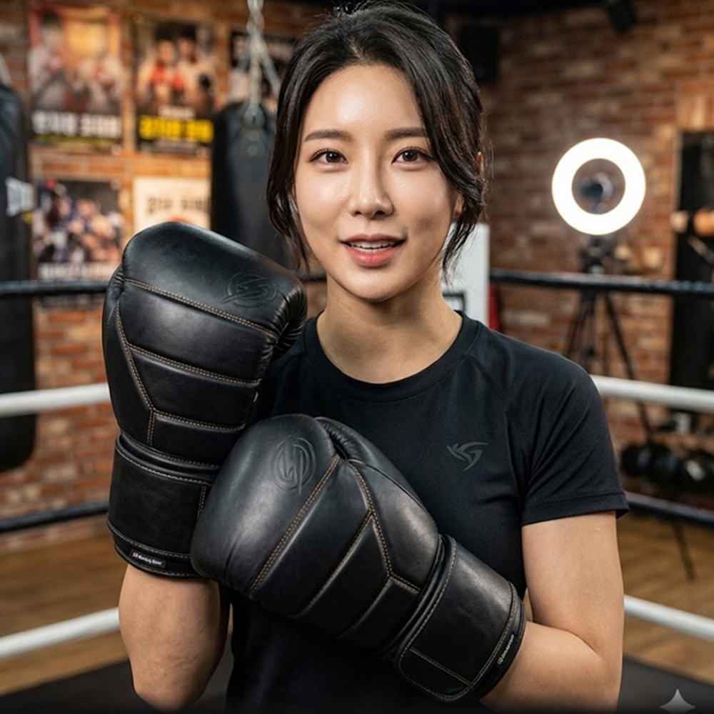 ~子甄彣璟~【超纖皮拳擊手套】拳擊訓練 泰拳 散打 格鬥 沙包 高彈減震 舒適透氣 人體工學設計 多層減震 拳館推薦款-細節圖3