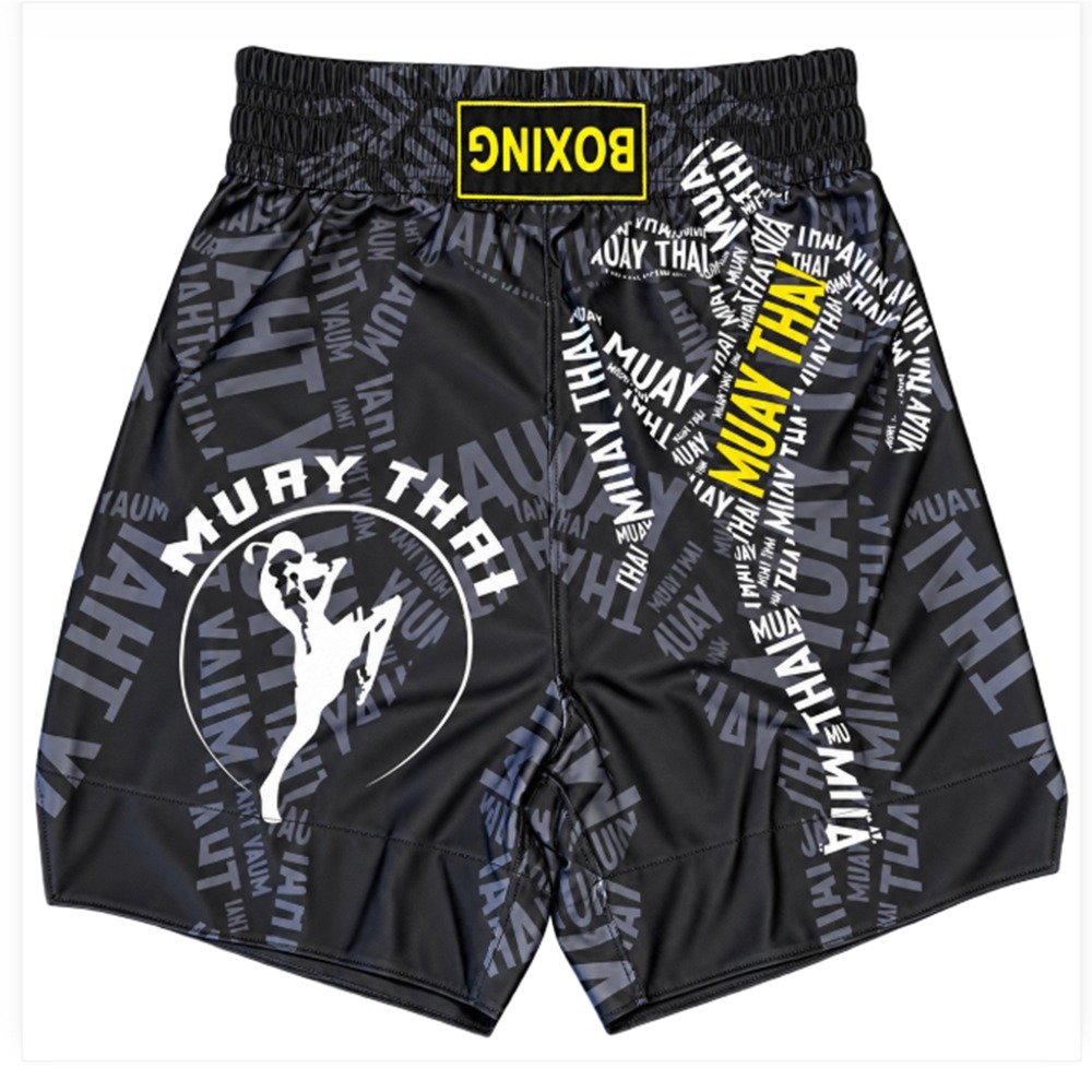 ~子甄彣璟~MMA短褲  泰拳褲 拳擊褲 散打褲 格鬥褲 踢拳褲 自由搏擊褲 泰拳短褲 運動短褲 拳館裝備 格鬥用品 拳-規格圖11