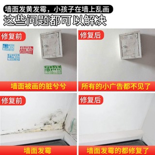 現貨牆面修復漆、 牆面滾刷、遮蓋膏、牆面膏 牆面小滾刷 修補、漆製、清潔、損傷、裂縫、填補、滾涂、油漆、水漆-細節圖5